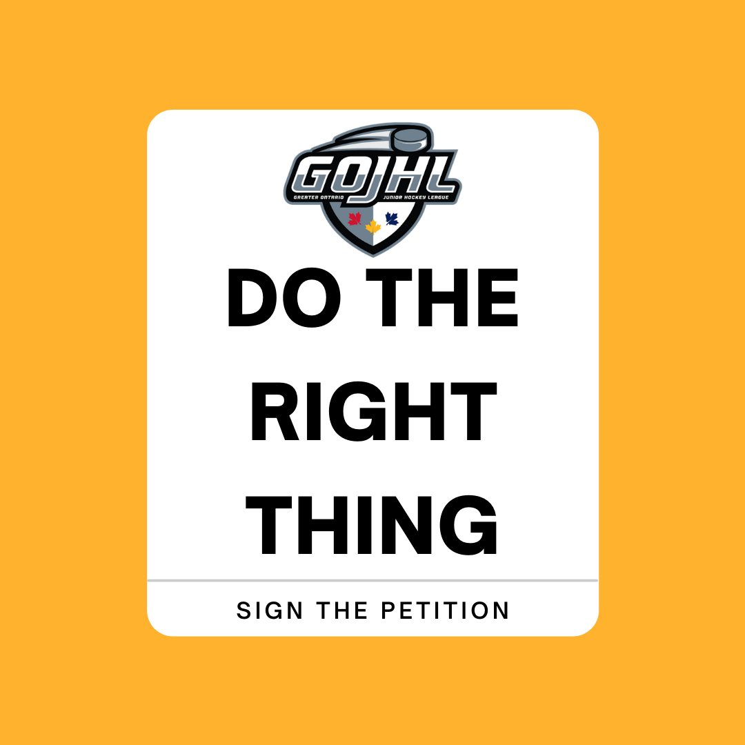 GOJHL is Fighting for Junior A Status!