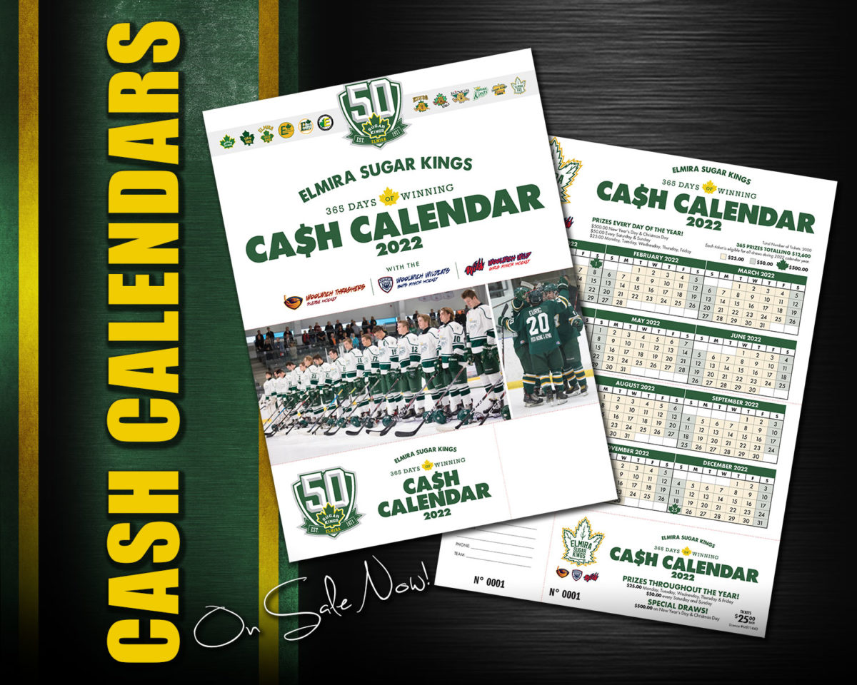 2022 Cash Calendars